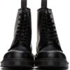 Black 1460 Mono Smooth Leather Boots