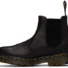 Black 2976 Snowplow Chelsea Boots