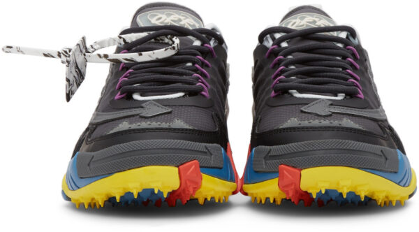 Black & Multicolor Odsy 2000 Sneakers 1