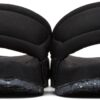 Black Fabric Sliders