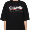 Black 'Gvasalia' T-Shirt