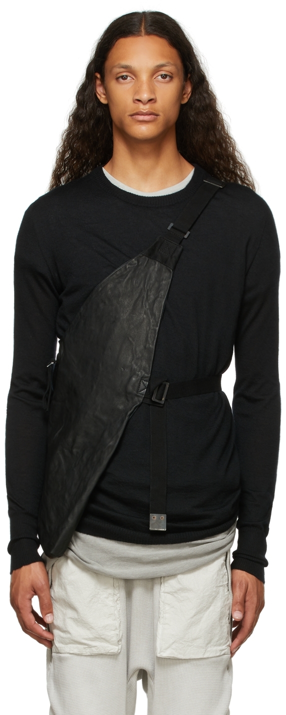 Black Leather Bag 1.1 Vest