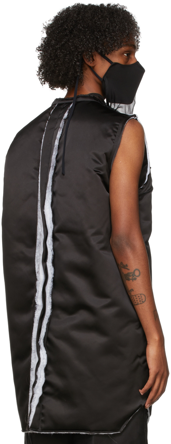 Black Outershirt Liner Vest 2