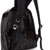 Black PVC Backpack