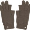 Brown Cashmere Touch Screen Gloves