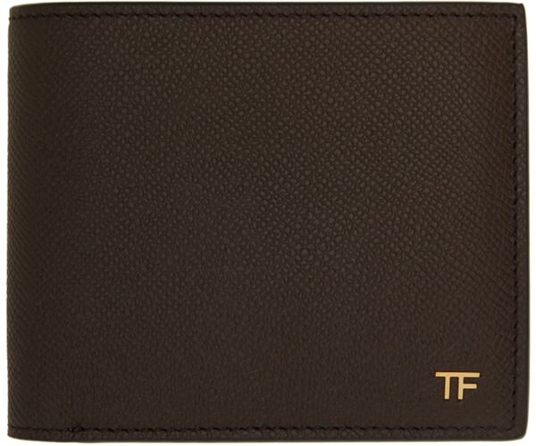 Brown T Line Classic Bifold Wallet