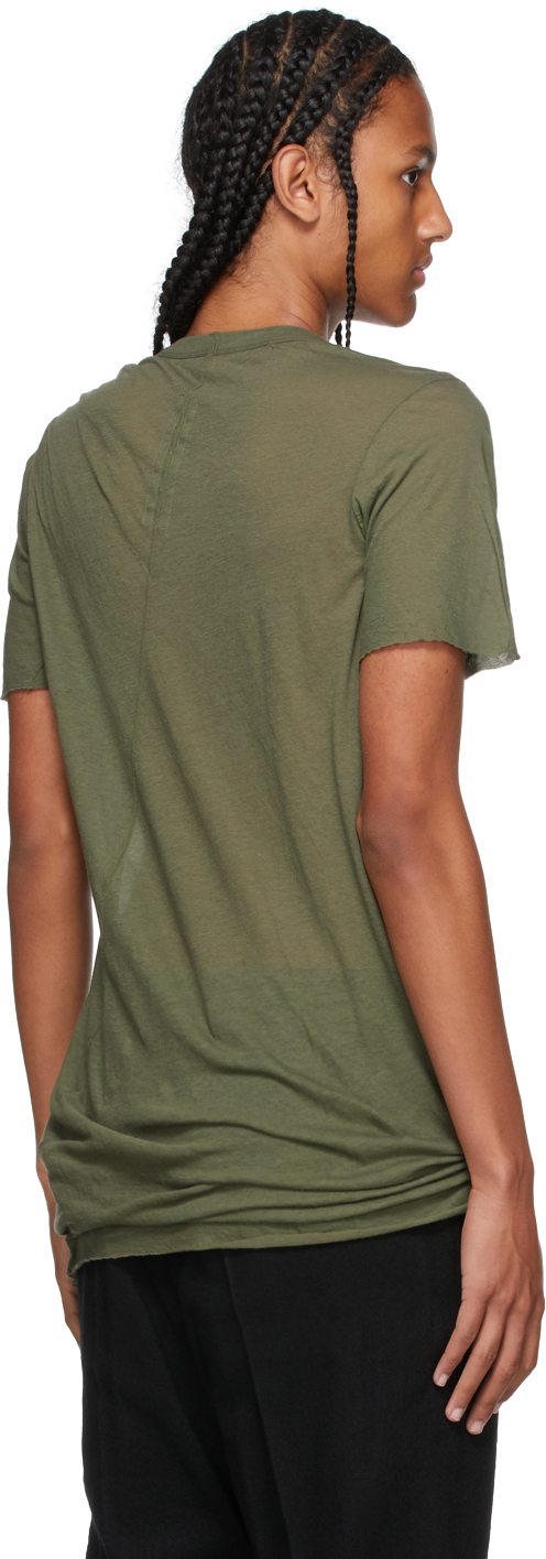Green Basic Short Sleeve T-Shirt 2