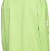 Green Logo Mock Neck Long Sleeve T-Shirt