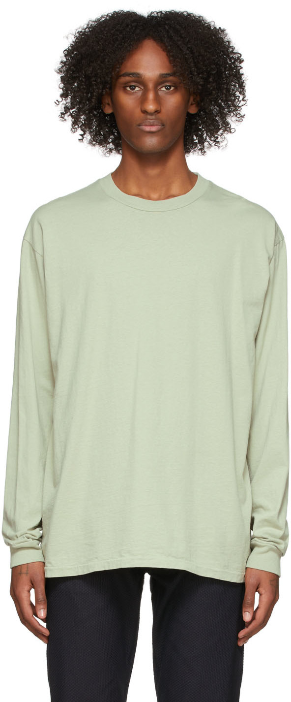 Green Long Sleeve University T-Shirt