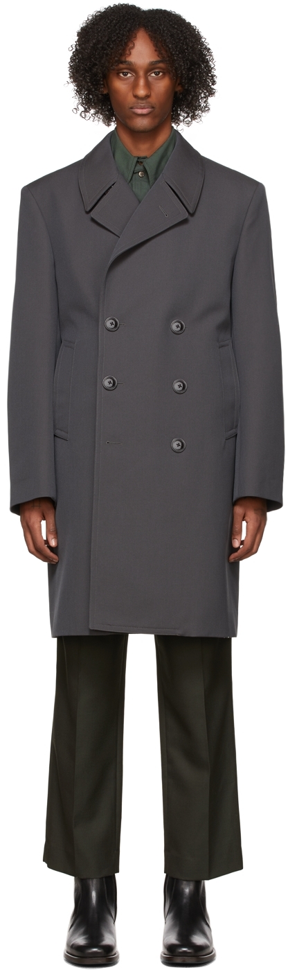 Grey Boxy Coat