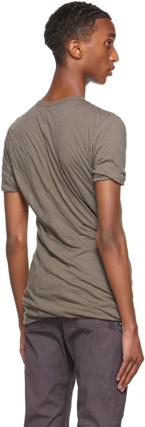 Grey Double Short Sleeve T-Shirt 2
