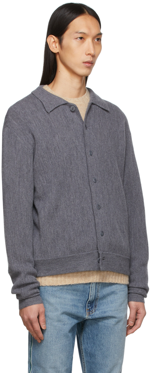 Grey Merino Wool Pack Rat Shirt 1