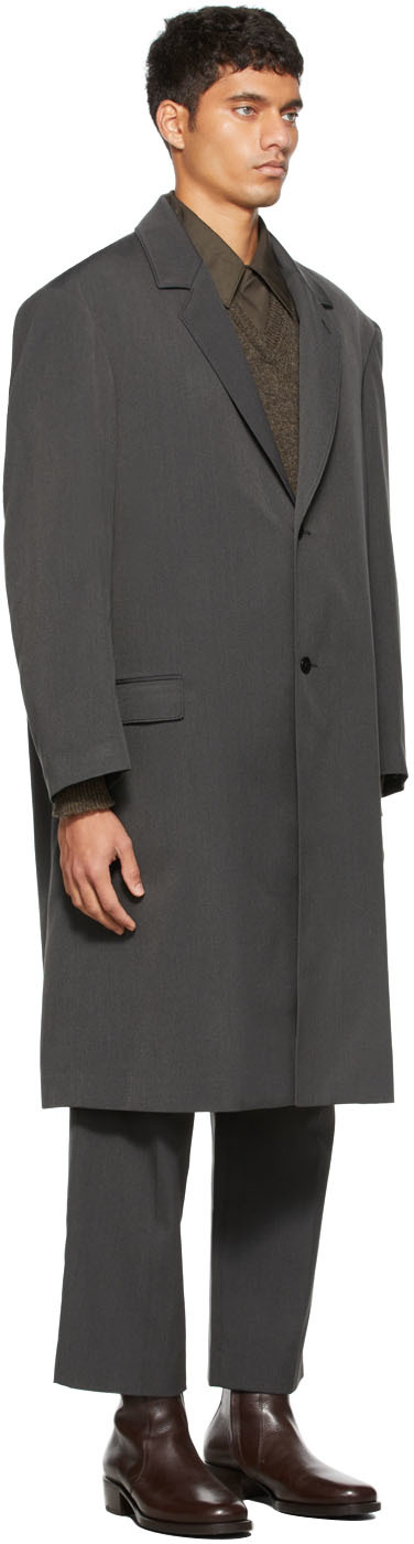 Grey Twill Suit Coat 1
