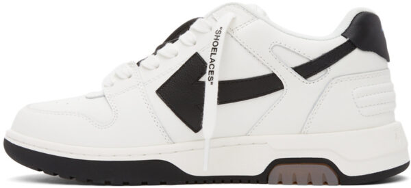 Off-White & Black Out Of Office Sneakers 2