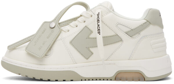 Off-White & Taupe Out Of Office Sneakers 2