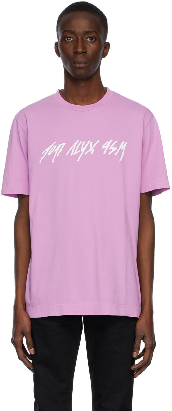 Pink Script Logo T-Shirt