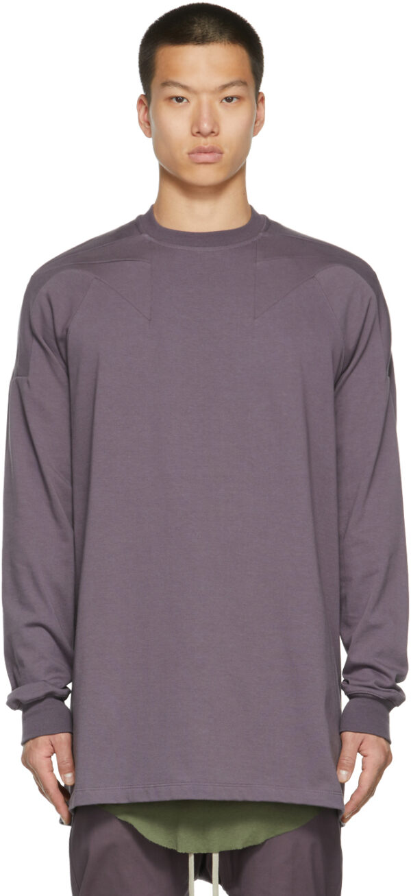 Purple Baseball Sweatshirt