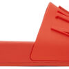 Red Logo Pool Slides