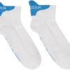 White & Blue Signature Socks