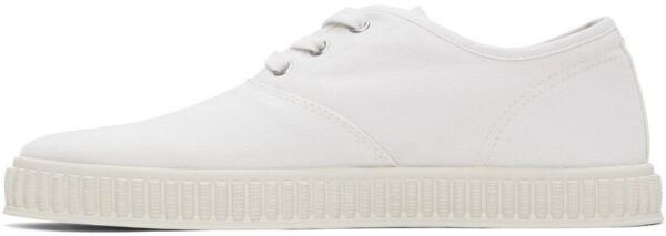 White Canvas Sneakers 2