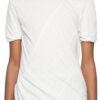 White Double Short Sleeve T-Shirt