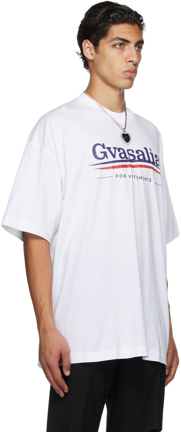 White 'Gvasilia' T-Shirt 1