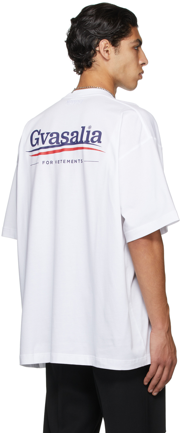 White 'Gvasilia' T-Shirt 2
