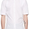 White Harness Poplin Shirt