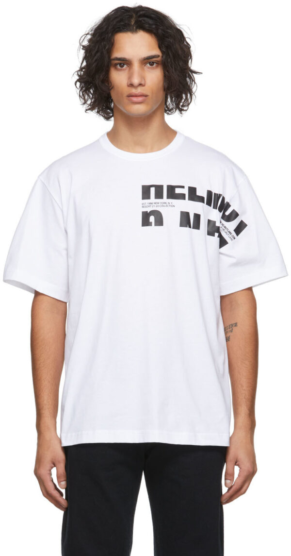 White Macro-Mix T-Shirt