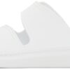 White Rubber Hybrid Slides
