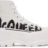 White Tread Slick High Sneakers