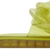 Yellow Melissa Edition Floral Slide Sandals