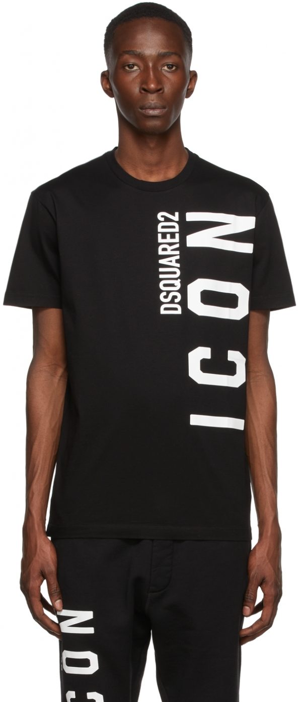 Black 'Icon' Cool T-Shirt