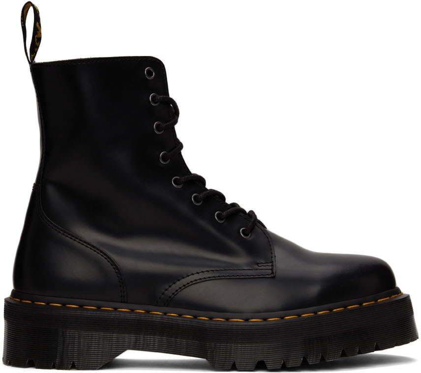 Black Polished Jadon Boots