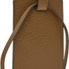 Brown Phone Neck Pouch
