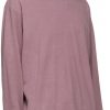 Burgundy Long Sleeve Interval T-Shirt