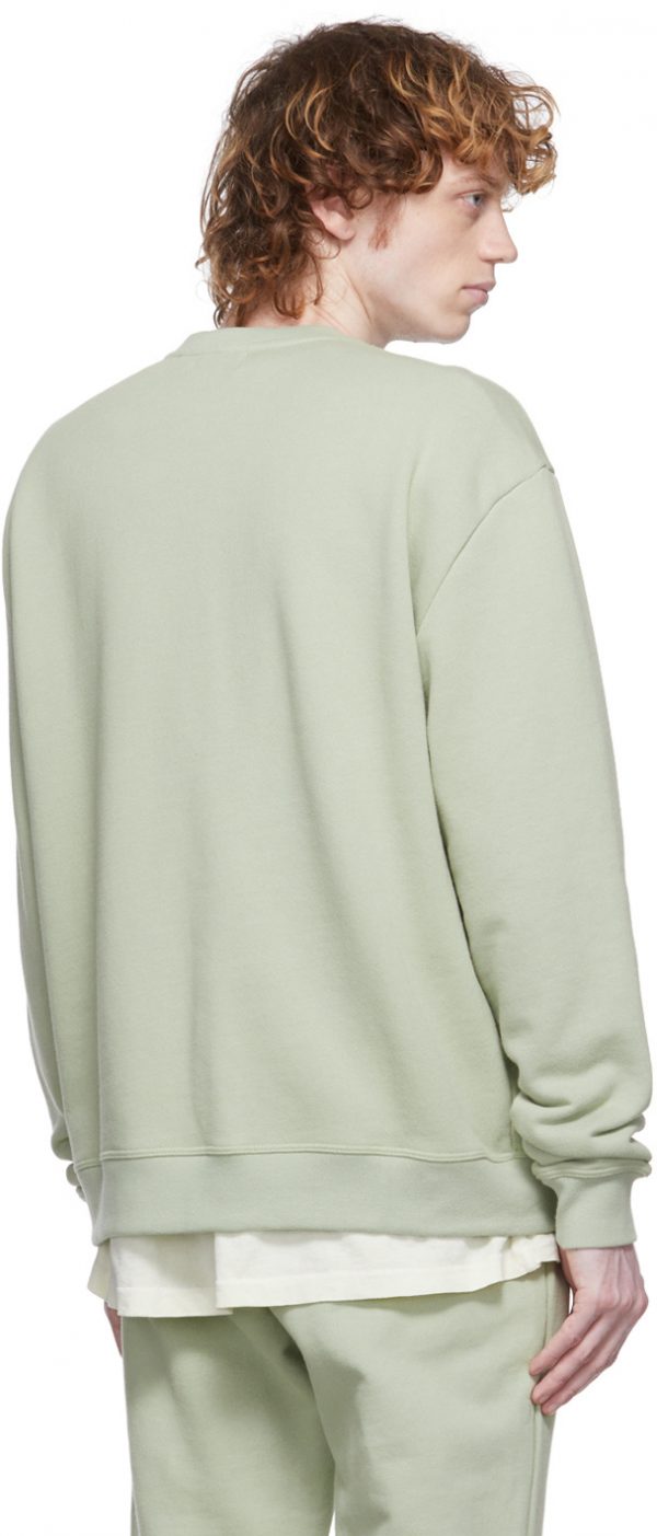 Green Oversize Crewneck Sweatshirt 2