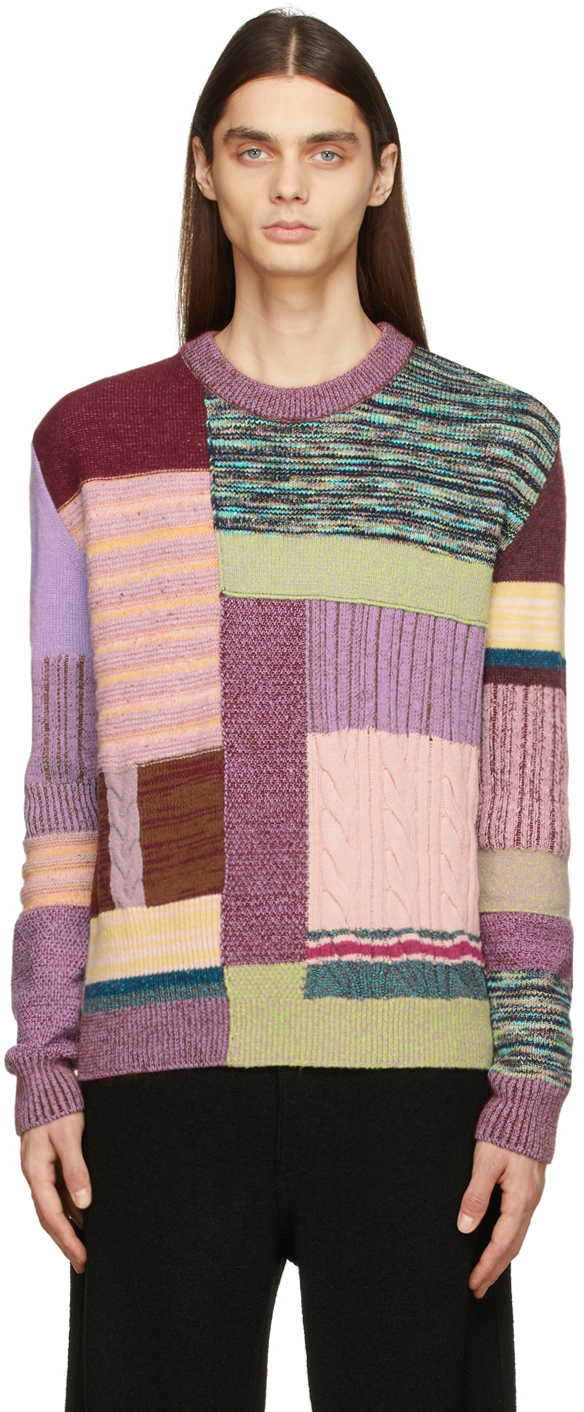 Multicolor ‘The Patchwork Crewneck Sweater’ Sweater