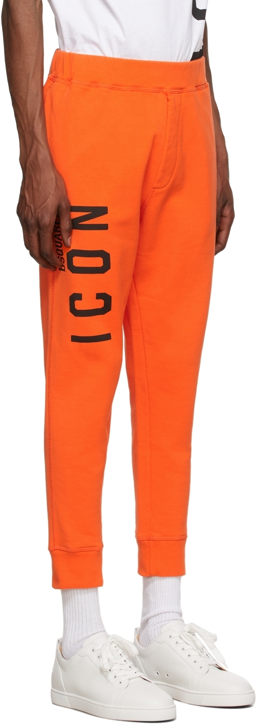 Orange 'Icon' Lounge Pants 1