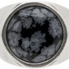 Silver & Black Alto Ring