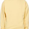 Yellow Oversize Crewneck Sweatshirt